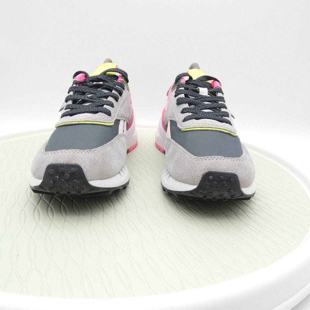Reebok Classic Legacy AZ Womens Shoes Size 8 Grey Pink Neon Yellow GZ1616 - Picture 2 of 10